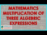 1347. CBSE Class VIII, ICSE Class VIII - Mathematics  Multiplication  of three Algebric expressions
