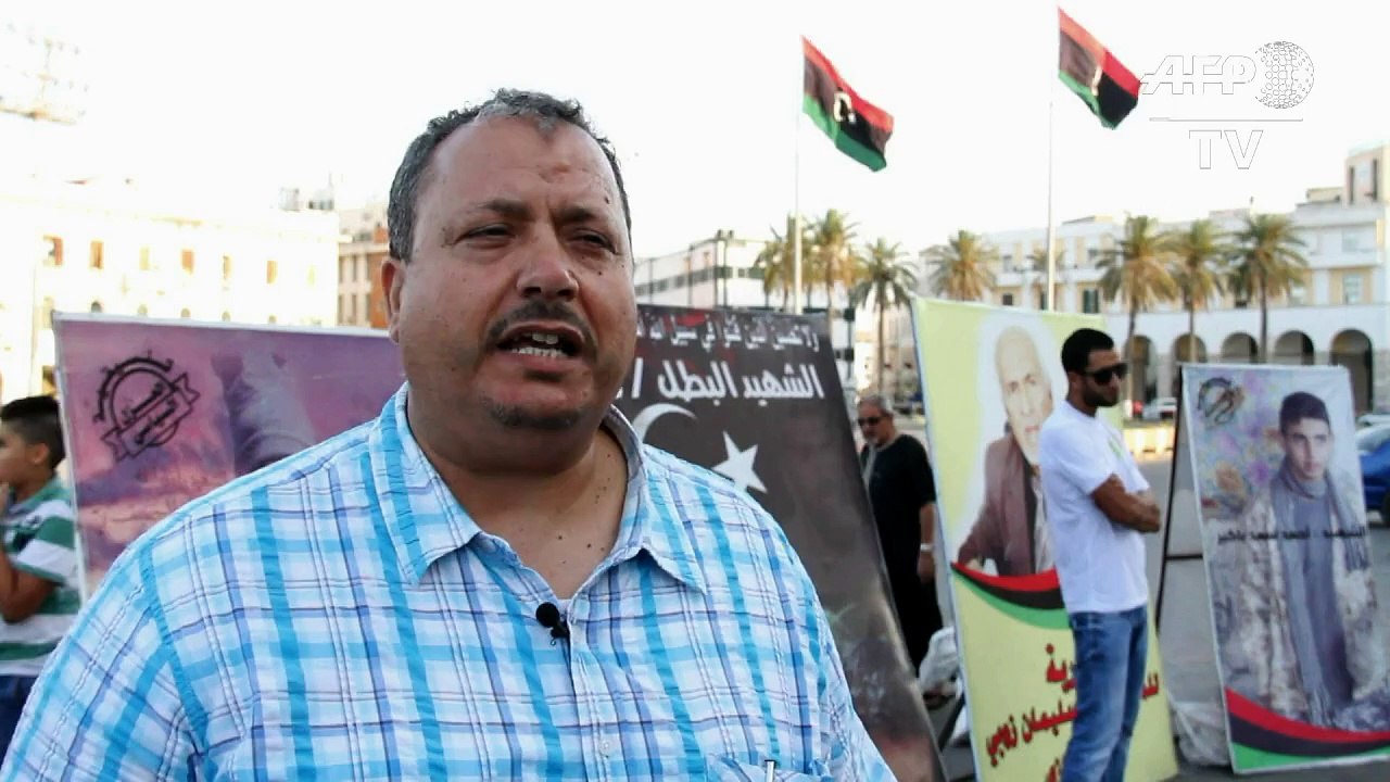 Demonstrators in Libya protest UN-sponsored peace deal