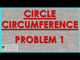1403. Mathematics Class VII - Circle Circumference Problem 1.mp4