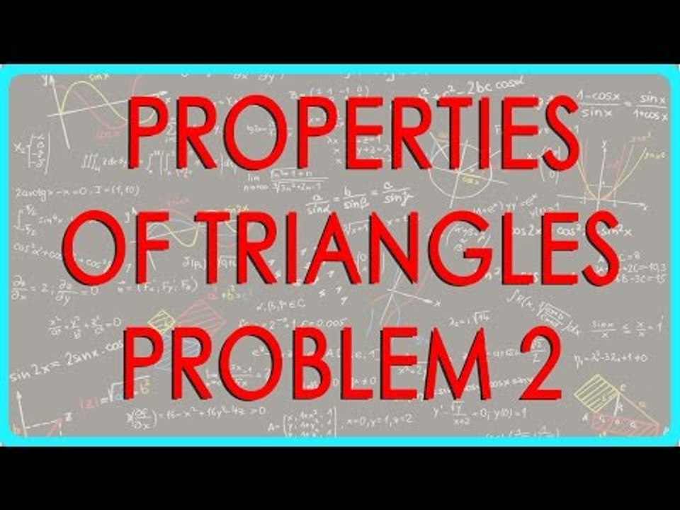 129-Mathematics Class VIII - Properties of Triangles - Problem 2