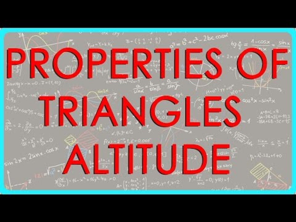 136-CBSE Class VI maths,  ICSE Class VI maths -   Properties of Triangles  - Altitude
