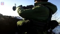 Бойцы ВСУ атакуют БМП Ополчения из РПГ 05 01 War in Ukraine