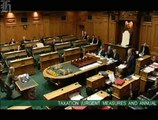 Accusations fly as tax law goes through: NZ Parliament