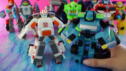Transformers Rescue Bots toys Medix the Doc-Bot & Hoist the Tow-bot
