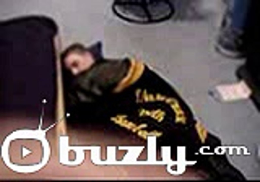 An asleep kid gets kicked in the nuts (Comedy, humor, funny, laugh)