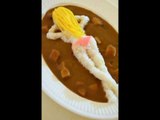 Creative rice & soup Japanese food art
