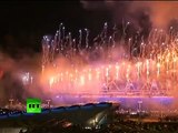 2012 LONDON OLYMPICS - Opening Ceremony FIREWORKS. Amazing!