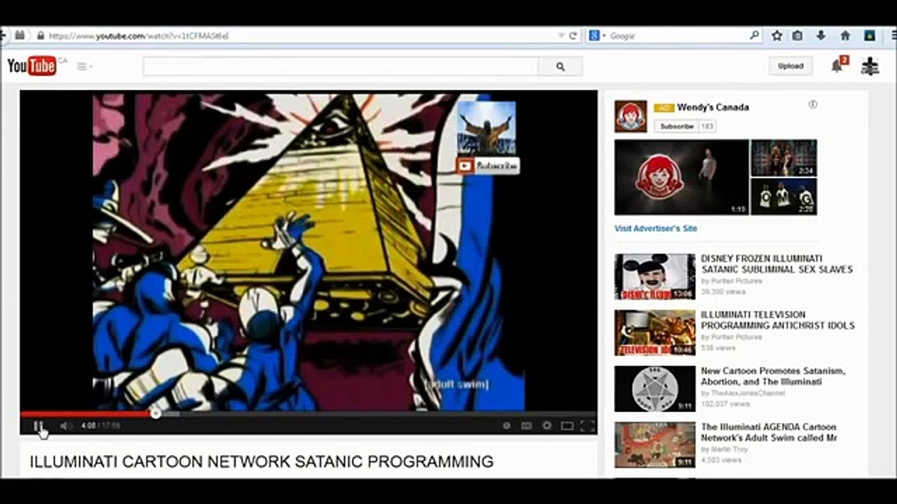 Satanic Illuminati Cartoon Network 4 Children EXPOSED !!! Be Vigilant!