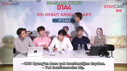 [STARCAST] 150423 B1A4 Dördüncü Yıldönümü Partisi (part 5)