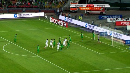 Chine - Il marque 27 secondes après son entrée en jeu !