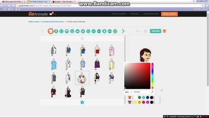 How to make my girlfriend on GoAnimate