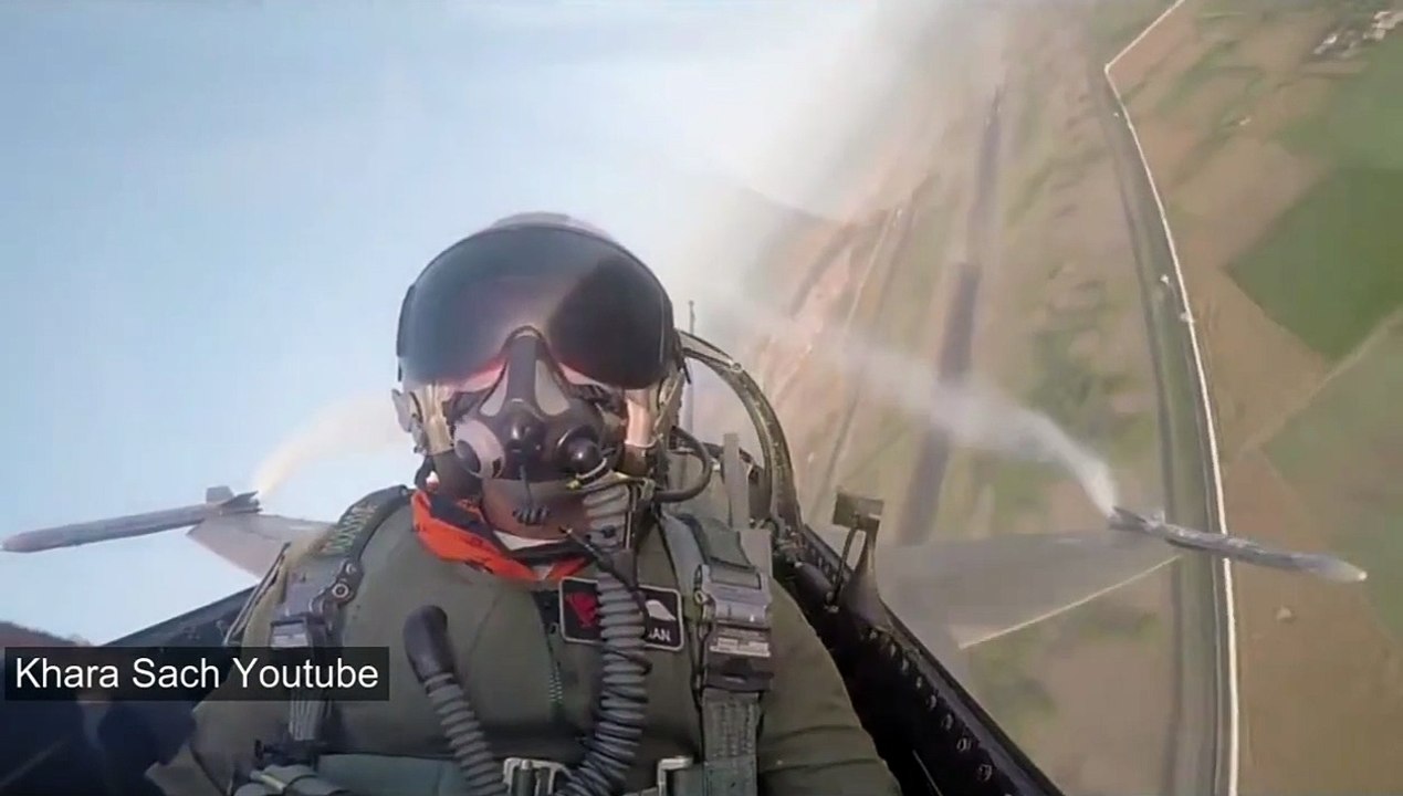 flying a killer bird F-16 Pakistan Air Force