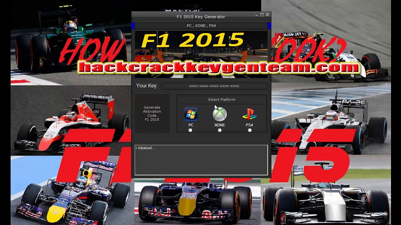 F1 2015 Key Generator