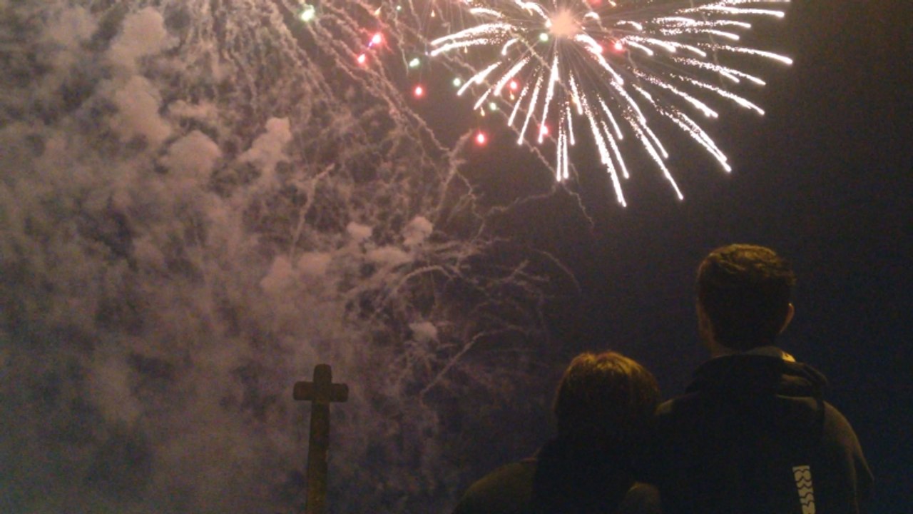 Feu d'artifice du 14-Juillet à Concarneau