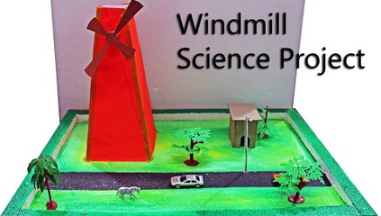 Windmill Model Science Crat Project S81 782-842-10