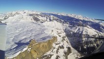 Swiss from the air: Glacier 3000 , les Diablerets from the air