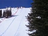 Speed skiing at Sun Peaks Canada