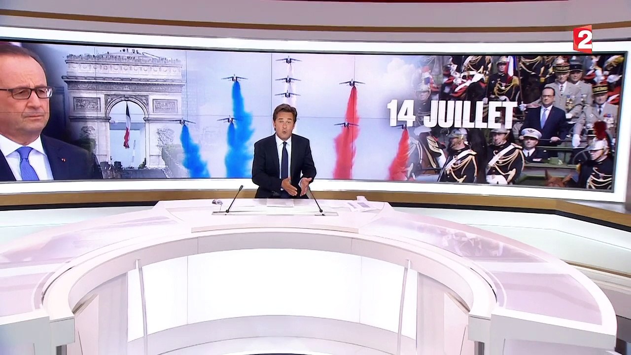 14-juillet : David Pujadas passe François Hollande au crible