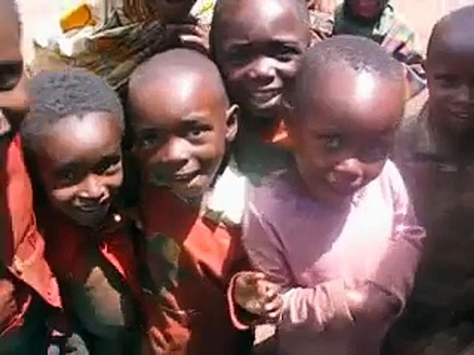 Congolese refugee children in Gihembe Camp, Rwanda