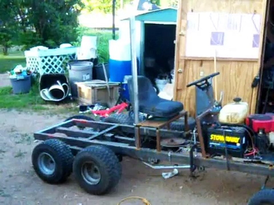 homemade mini dump truck
