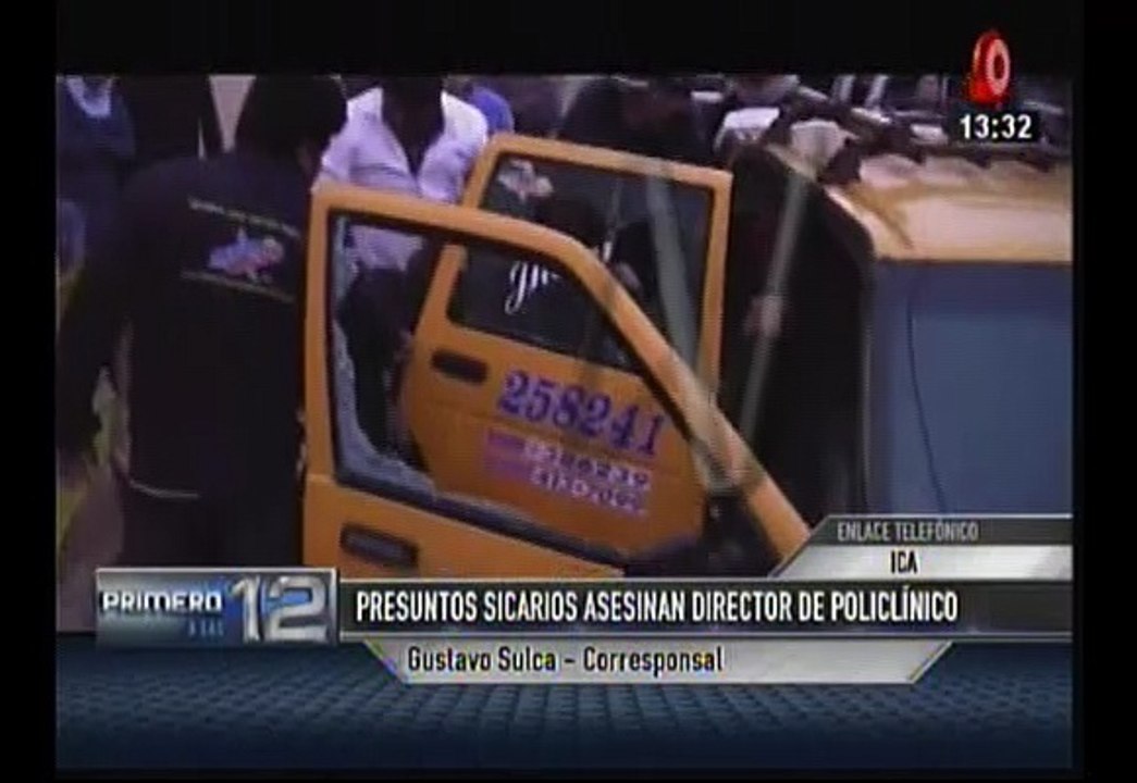 Ica: Asesinaron de tres balazos al director del Hospital San José de Chincha [Video]