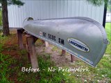 Aluminum Cleaner - Aluminum Cleaning - Alumacraft Canoe  JJV's Best - safe and easy to use