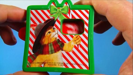 2009 SHREK THE HALLS SET OF 4 HARDEE'S KID'S MEAL TOY'S VIDEO REVIEW