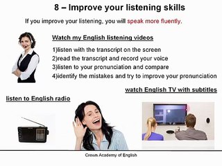 How to improve your English speaking skills