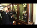 Roma - Il Presidente Mattarella visita il Reggimento Corazzieri (13.07.15)