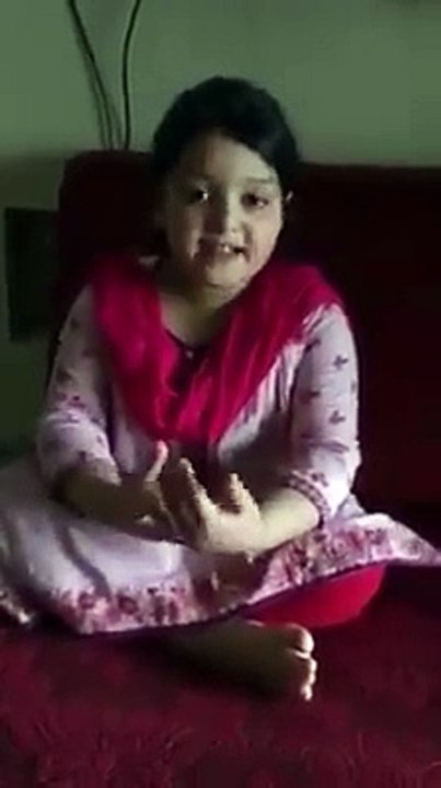 Shahid Khan Afridi's daughter message for nation
