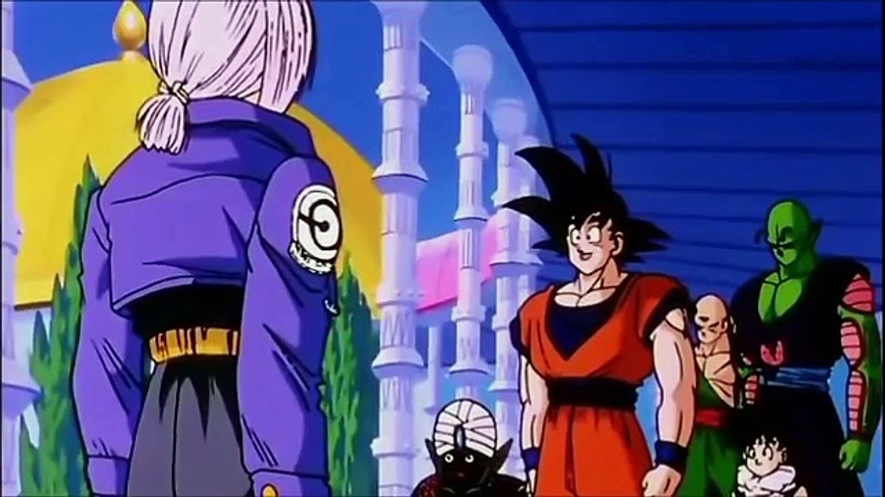 Vegeta and Trunks emerge from the Hyperbolic Time Chamber
