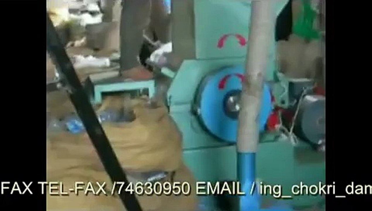 Broyeur plastique et de PET fabriqué par société SODAFEM -Sfax - TUNISIE