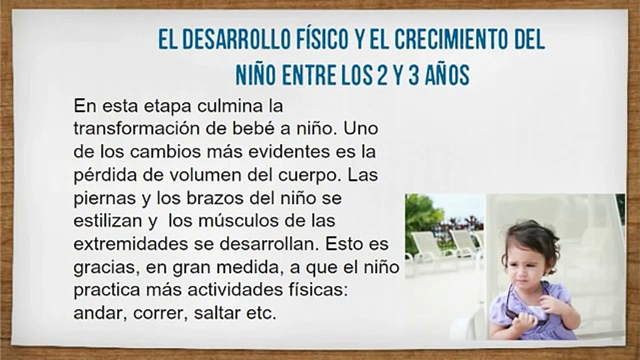 Desarrollo del niño: de 2 a 3 años