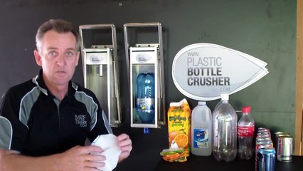 Plastic Bottle Crusher for recycling,  PBC1ss