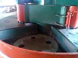 High capacity of terrazzo tile polishing machine using the scene in Africa