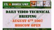 Forex Moscow Session Video 6th August 2007