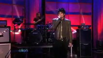 Adam Lambert performs on The Ellen DeGeneres Show