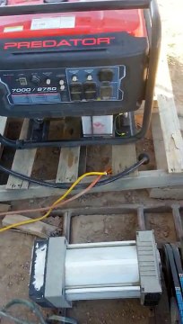 KD 420 Kohler 9.8 hp diesel cold start. Be sure to watch the whole vidio a load will be hooked up