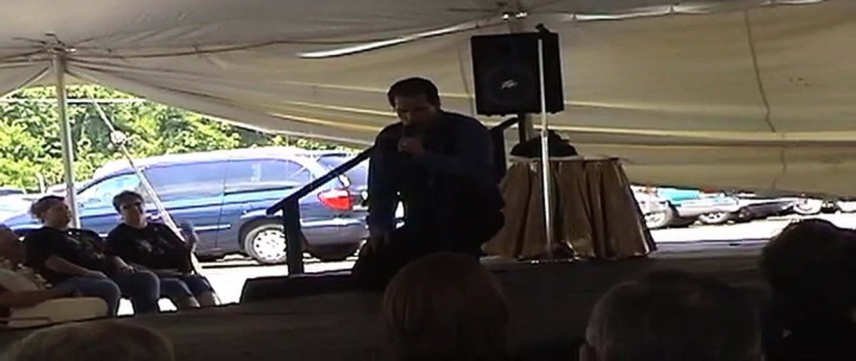 Bruce Wilburn sings 'Never Again' Elvis Week 2004