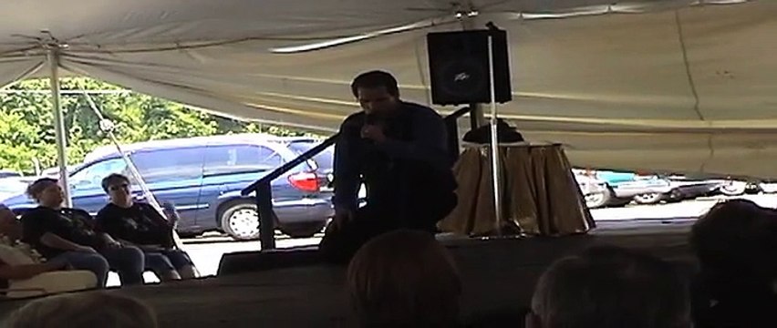 Bruce Wilburn sings 'Never Again' Elvis Week 2004