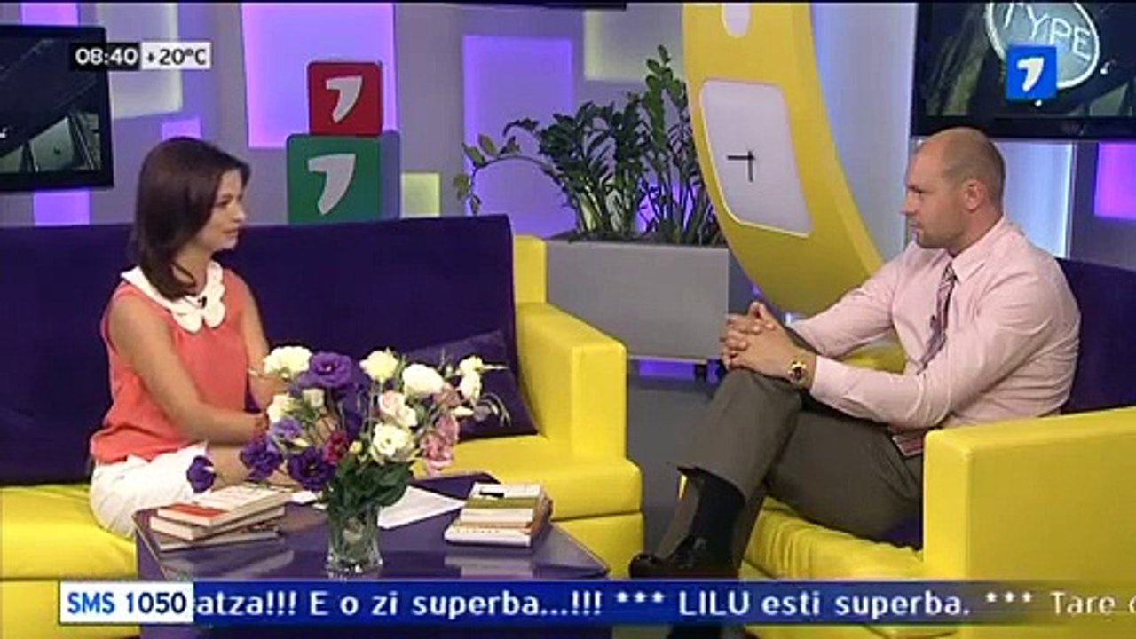 Ion Varanita si Dorina Cojocaru la ,,Cartile pe masa",  Jurnal TV