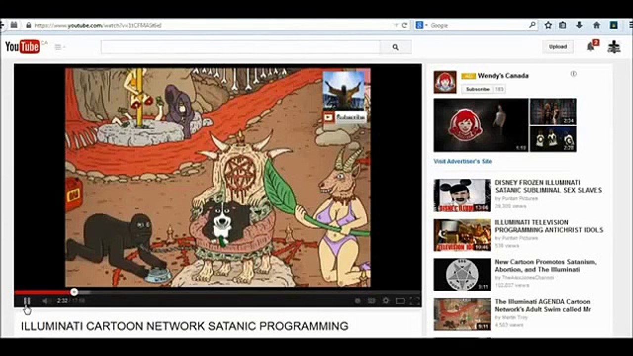Satanic Illuminati Cartoon Network 4 Children Exposed Be Vigilant Video Dailymotion