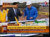 Puente Bella Unión: iniciaron las obras y durarán 18 meses