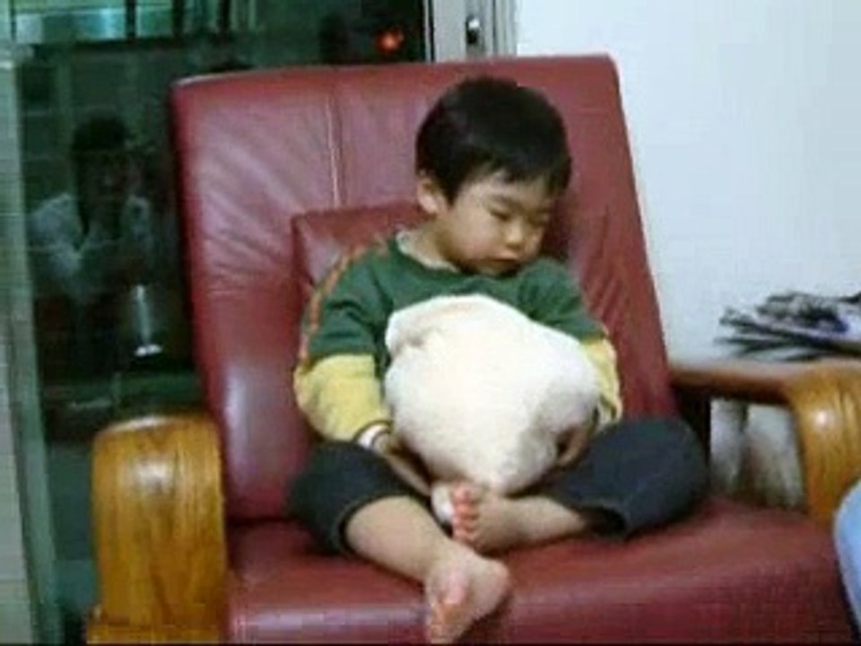 Sleepy Asian Kid