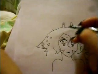 Dibujando a mi oc - yeesiik