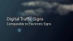 Digital and Illuminated Traffic Signs
