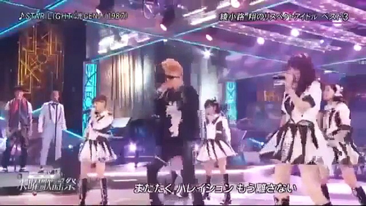 AKB48 小嶋陽菜 綾小路 翔（氣志團）STAR LIGHT 水曜歌謡祭 150603 SK...