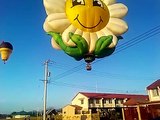 Hot Air Balloon Festival 2012 Pampanga [Sun Flower] - Losing and Re-gaining Altitude