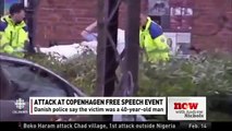 Islamic terrorism attack on Lars Vilks free speech event in Copenhagen   1 dead, 3 injured