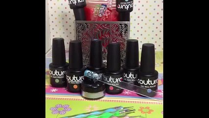 Simple Funky French Manicure to do at Home